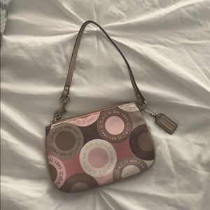 WRISTLET COACH PURSE